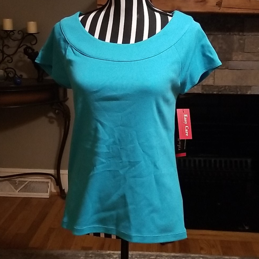 Rafaella Boat Neck Top